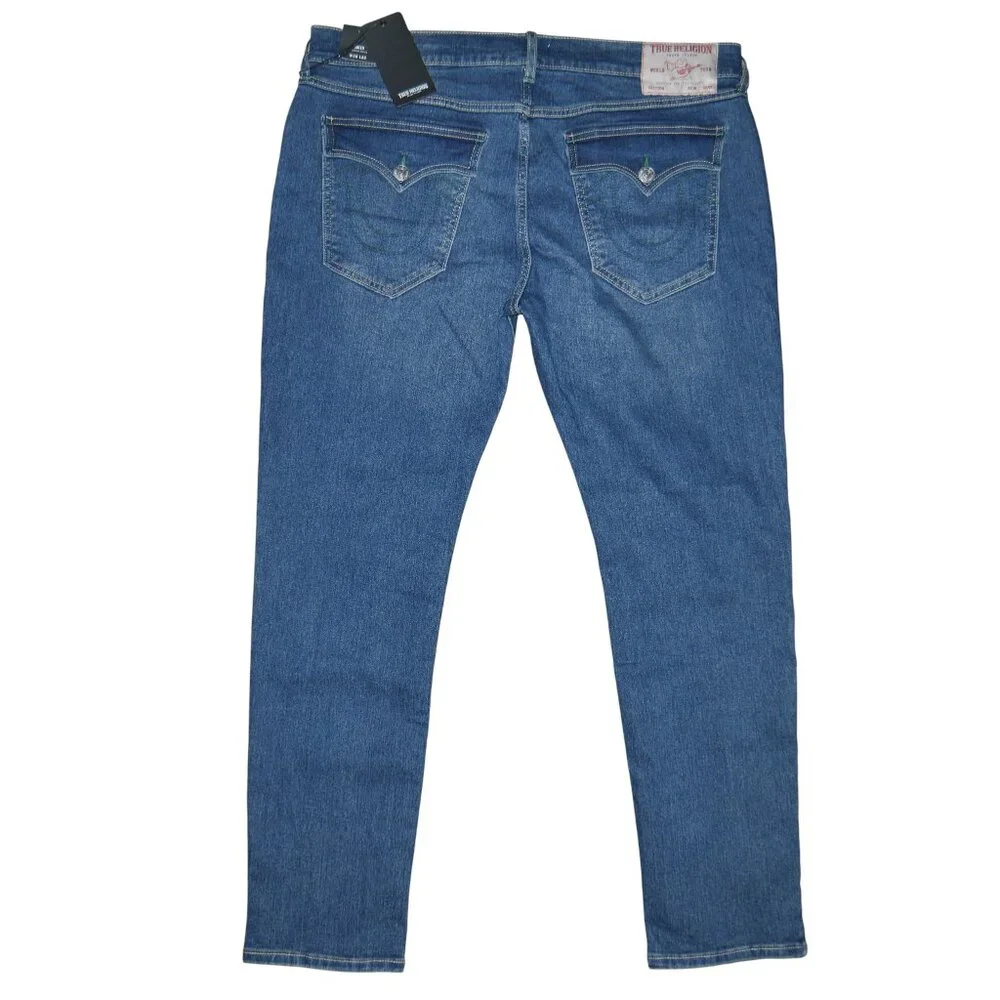 TRUE RELIGION Rocco Moto Skinny Jeans